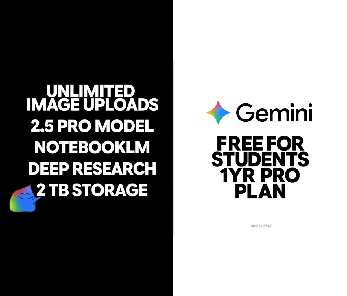 Google Gemini Pro student offer 1