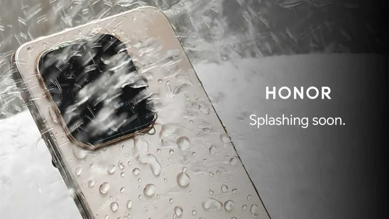 HONOR Smartphone Teaser KV Splashing Soon