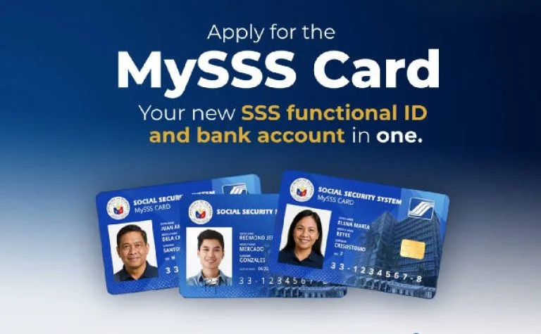 MySSS Card banner
