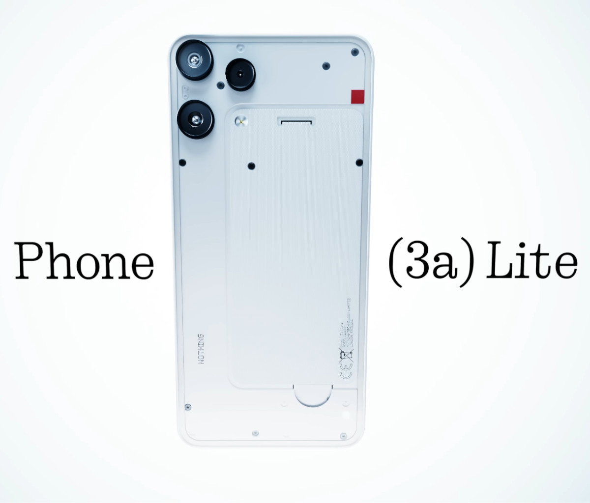 Nothing Phone (3a) Lite launch 3