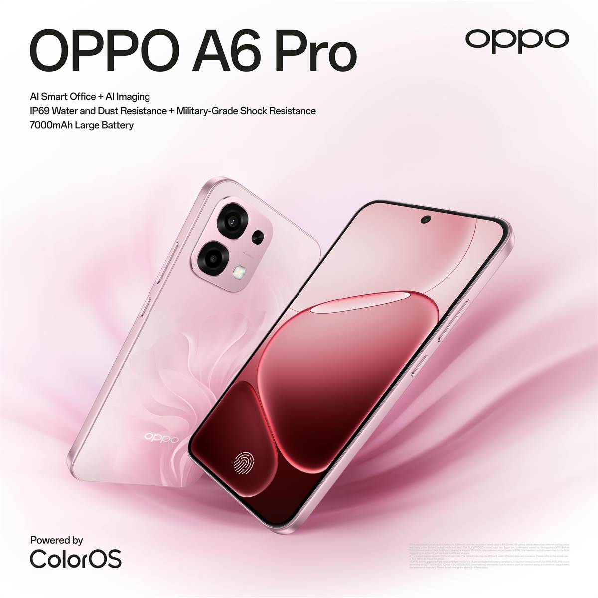 OPPO A6 Pro Coral Pink