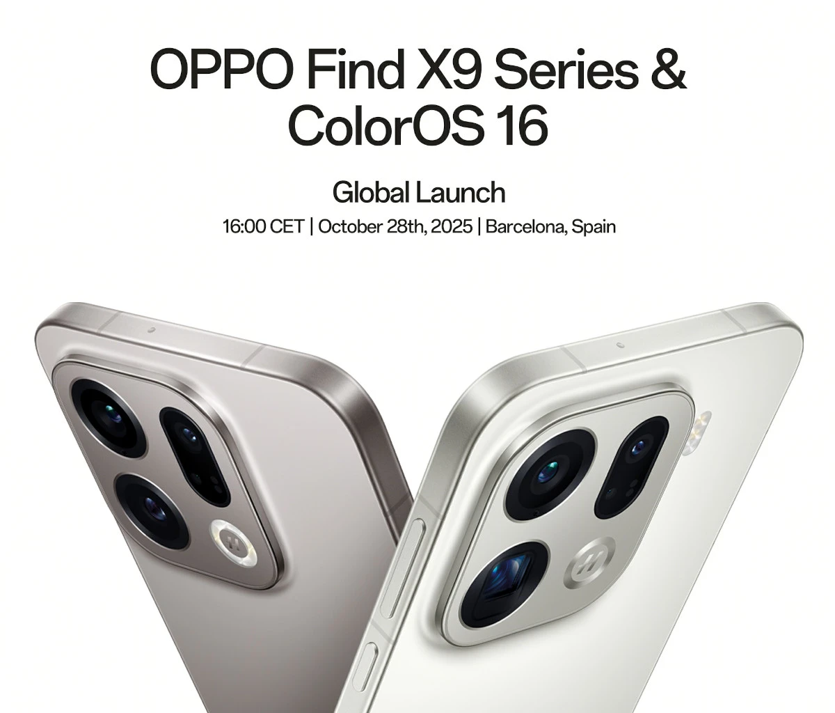 OPPO Find X9 Series global launch 1