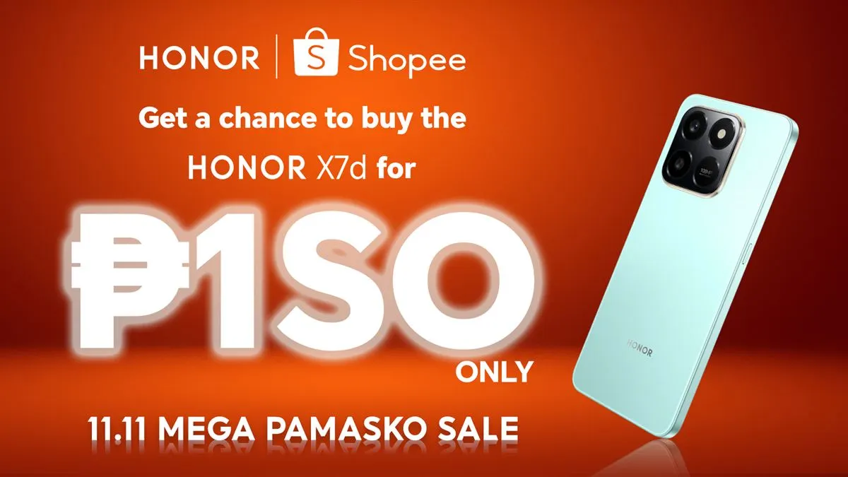 Main KV HONOR X7d Piso Sale PR