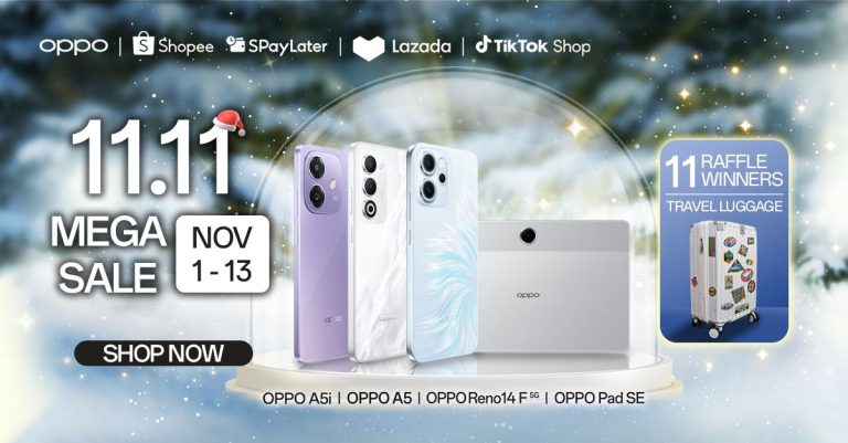 OPPO 11.11 Mega Sale KV