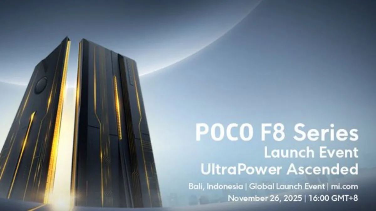 POCO F8 Series global launch date 1