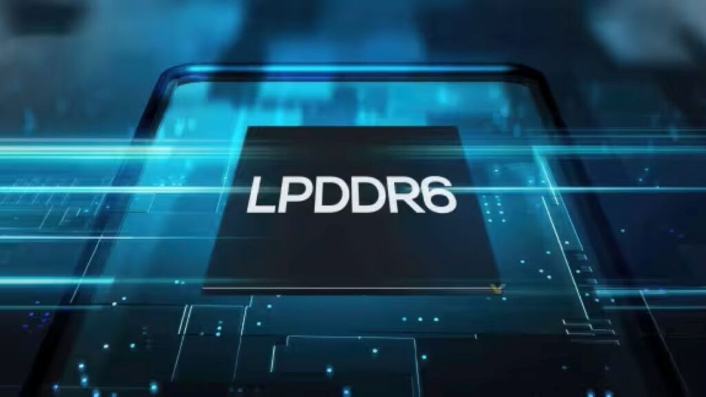 Samsung LPDDR6 RAM chip