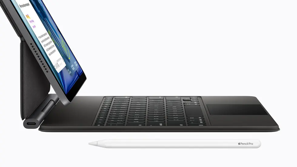 Apple iPad Air M4 Magic Keyboard with Apple Pencil banner