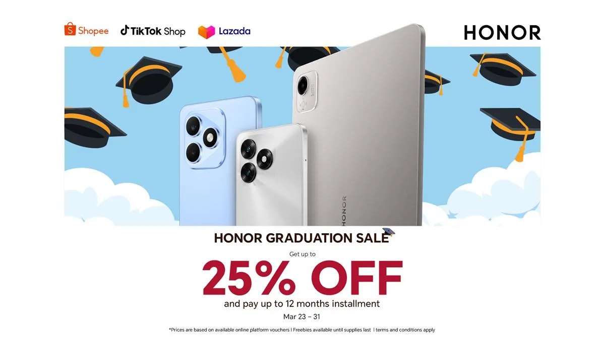 HONOR Philippines Graduation Sale 2026