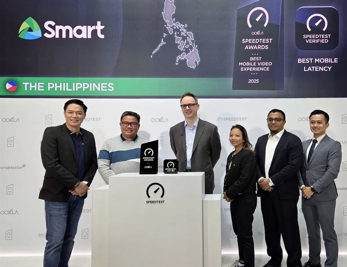 Smart Ookla Award in Mobile Video Experience (1)