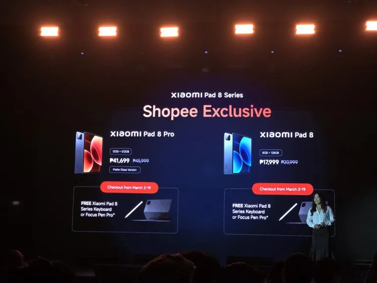 XIaomi Pad 8 Pad 8 Pro Philippines Price