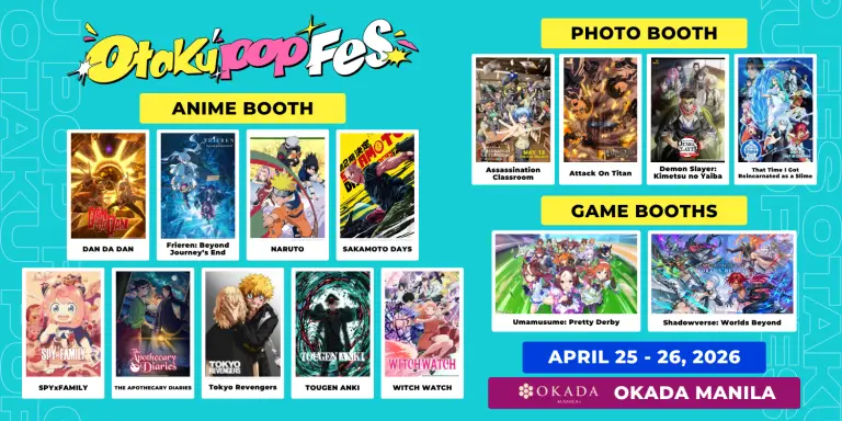 Otaku Pop Fes Photo Wall