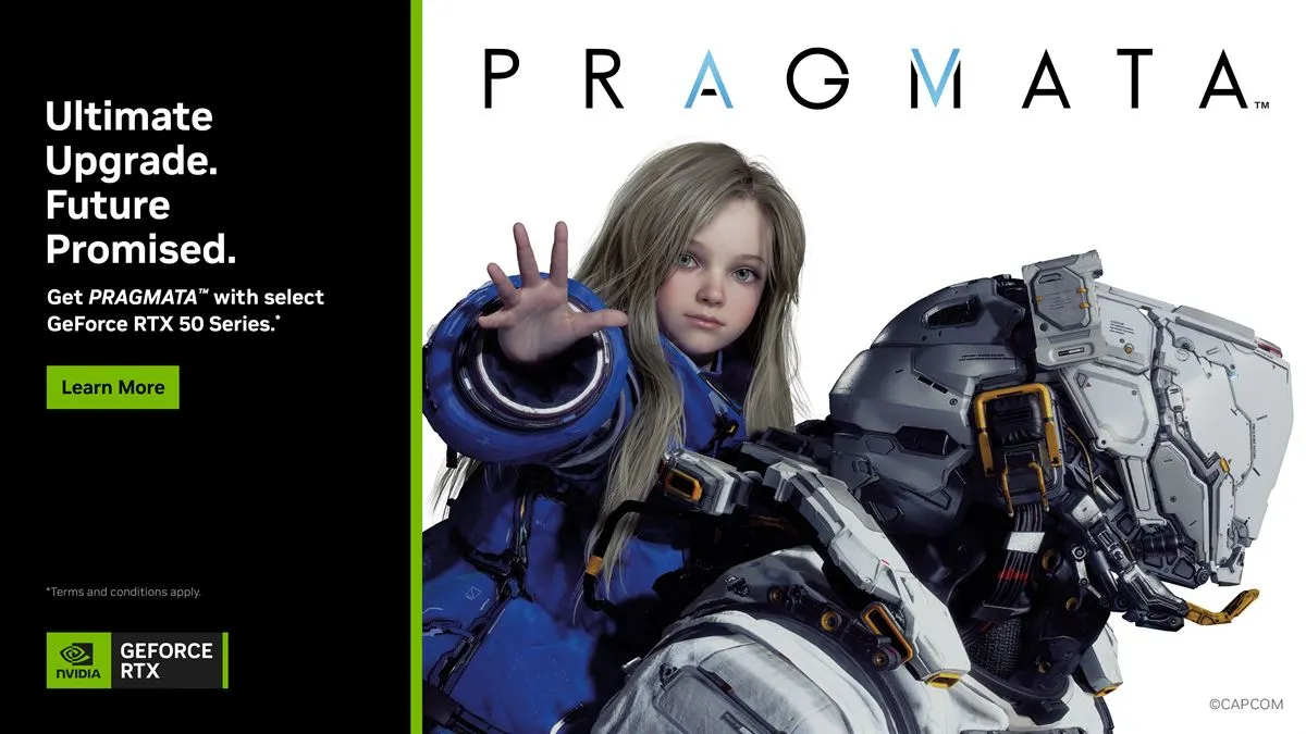 PRAGMATA NVIDIA RTX 50 Series Bundle