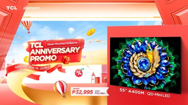 TCL Promo 55 A400 at Abenson