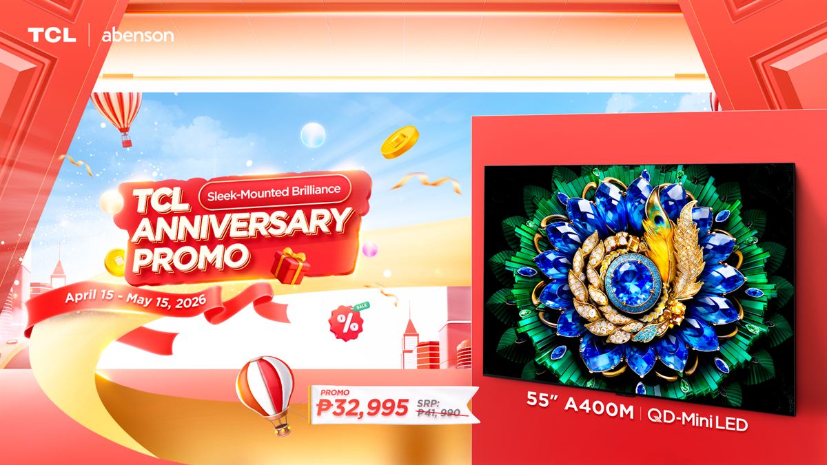 TCL Promo 55 A400 at Abenson