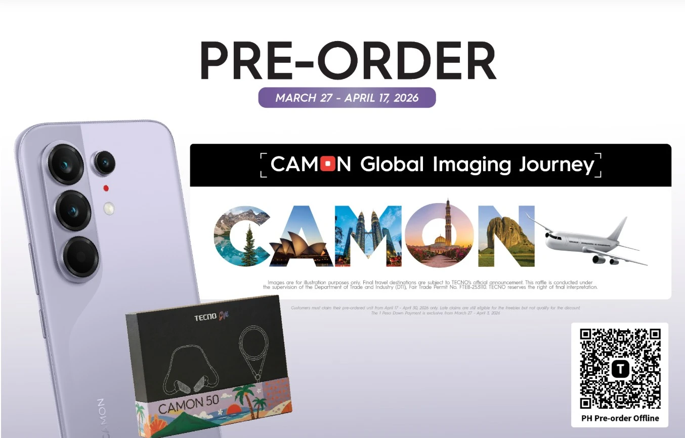 TECNO CAMON 50 Series Pre Order Philippines