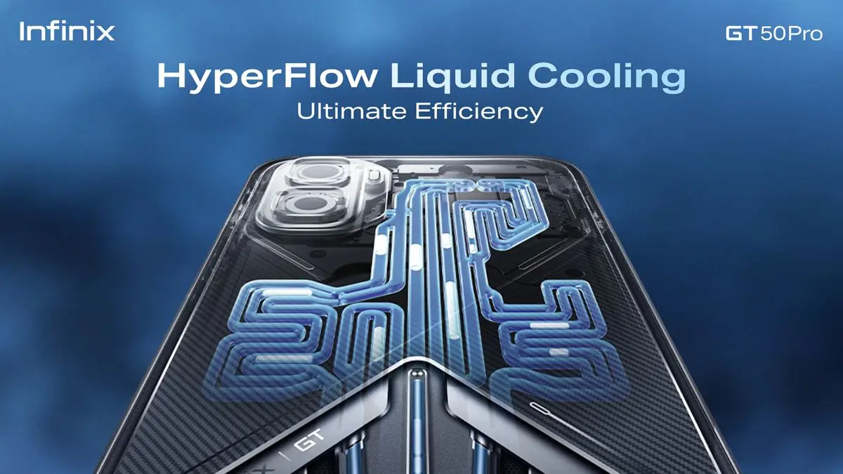 Infinix GT 50 Pro Hydroflow Cooling (2)