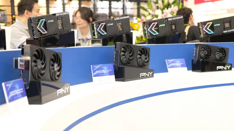 PNY Computex 2026 GeForce RTX slim