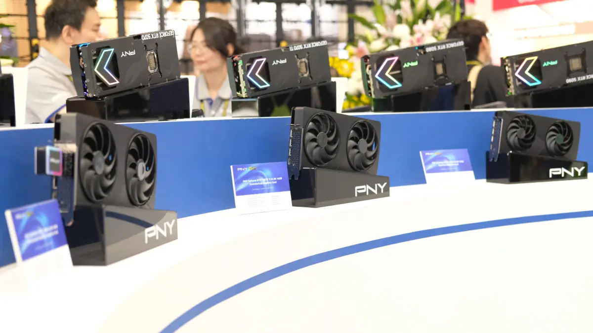 PNY Computex 2026 GeForce RTX slim