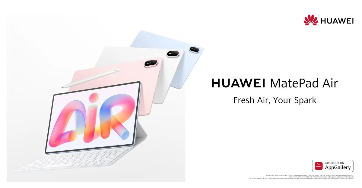 HUAWEI MatePad Air launch date 1