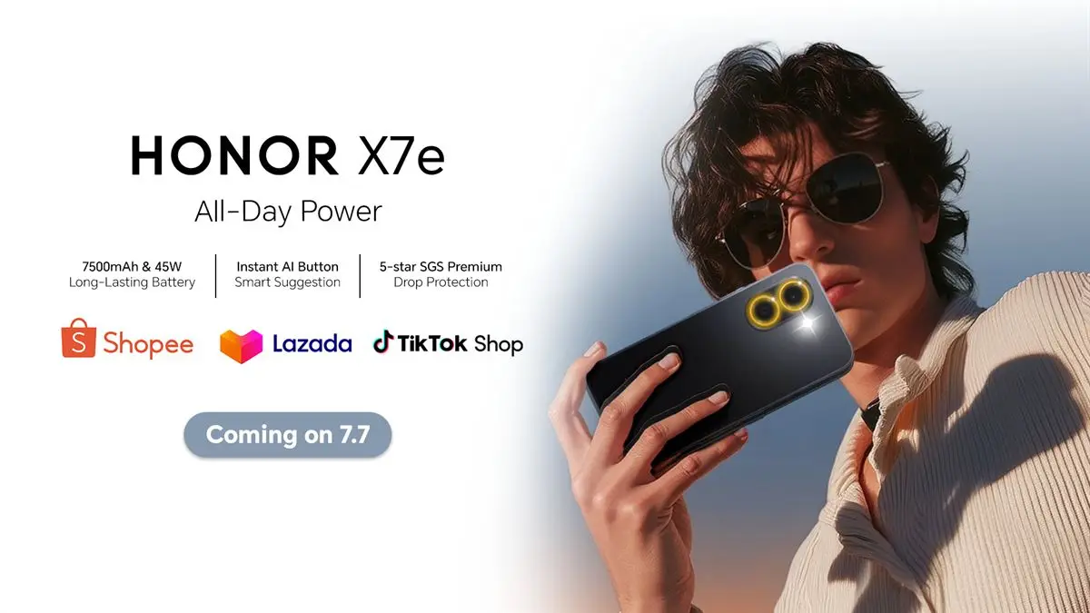 Main KV HONOR X7e on 7.7