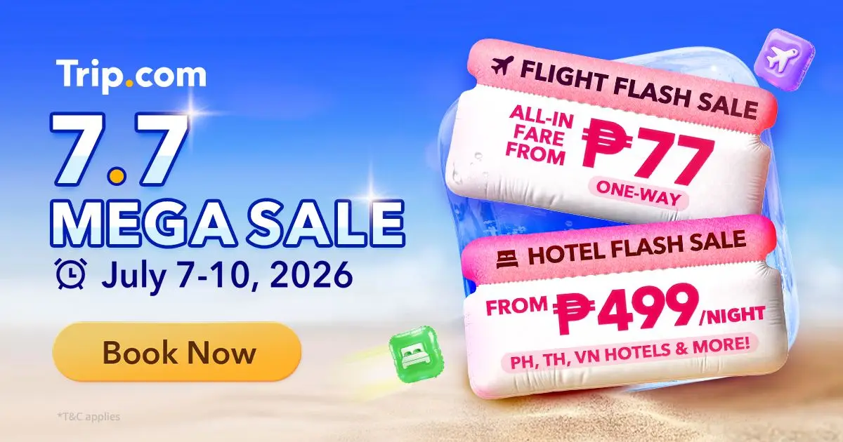 Ready, Set, Book! Trip.com’s Biggest 7.7 Sale Takes Off this July