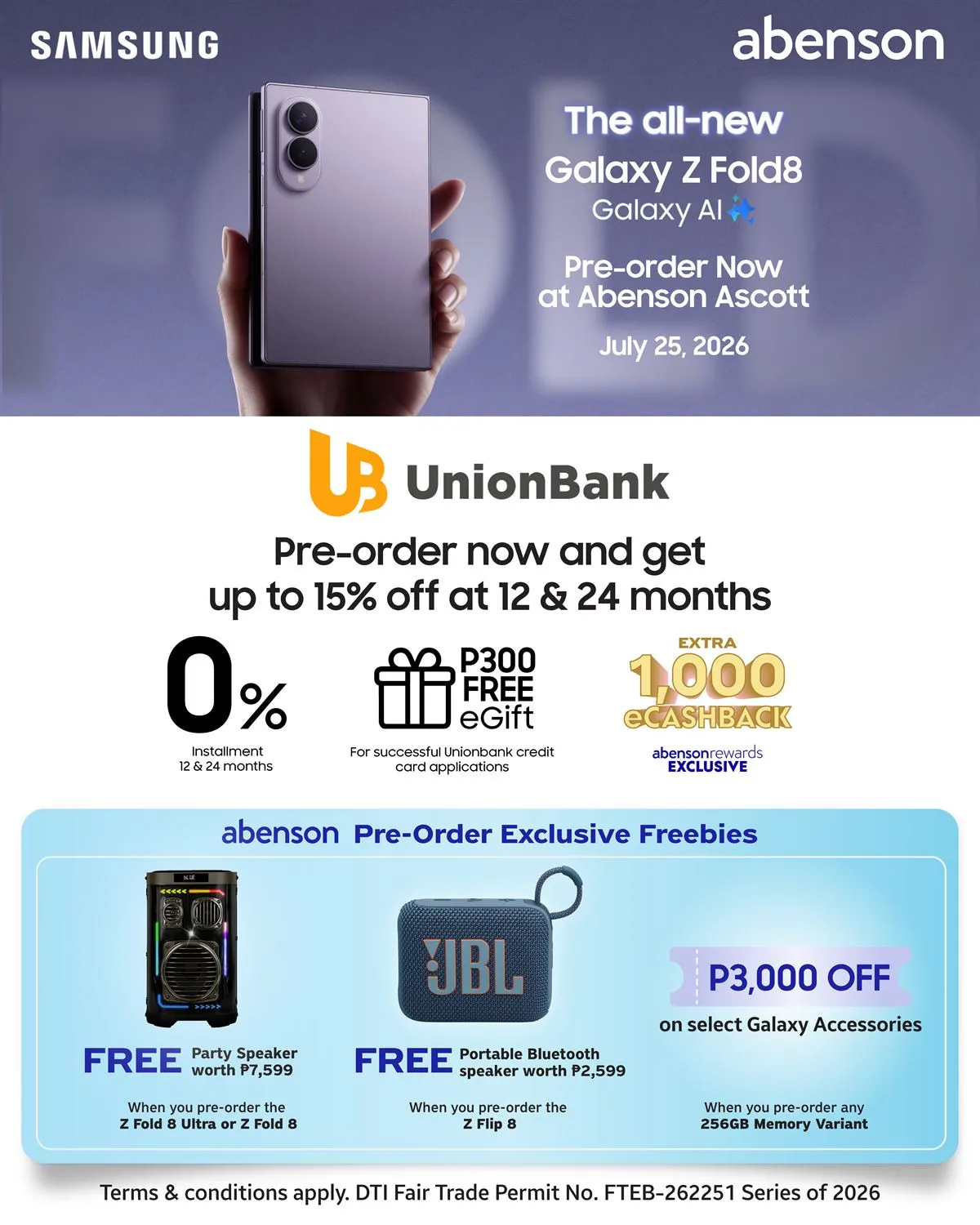 Samsung Galaxy Z Series Pre Order Abenson (2)