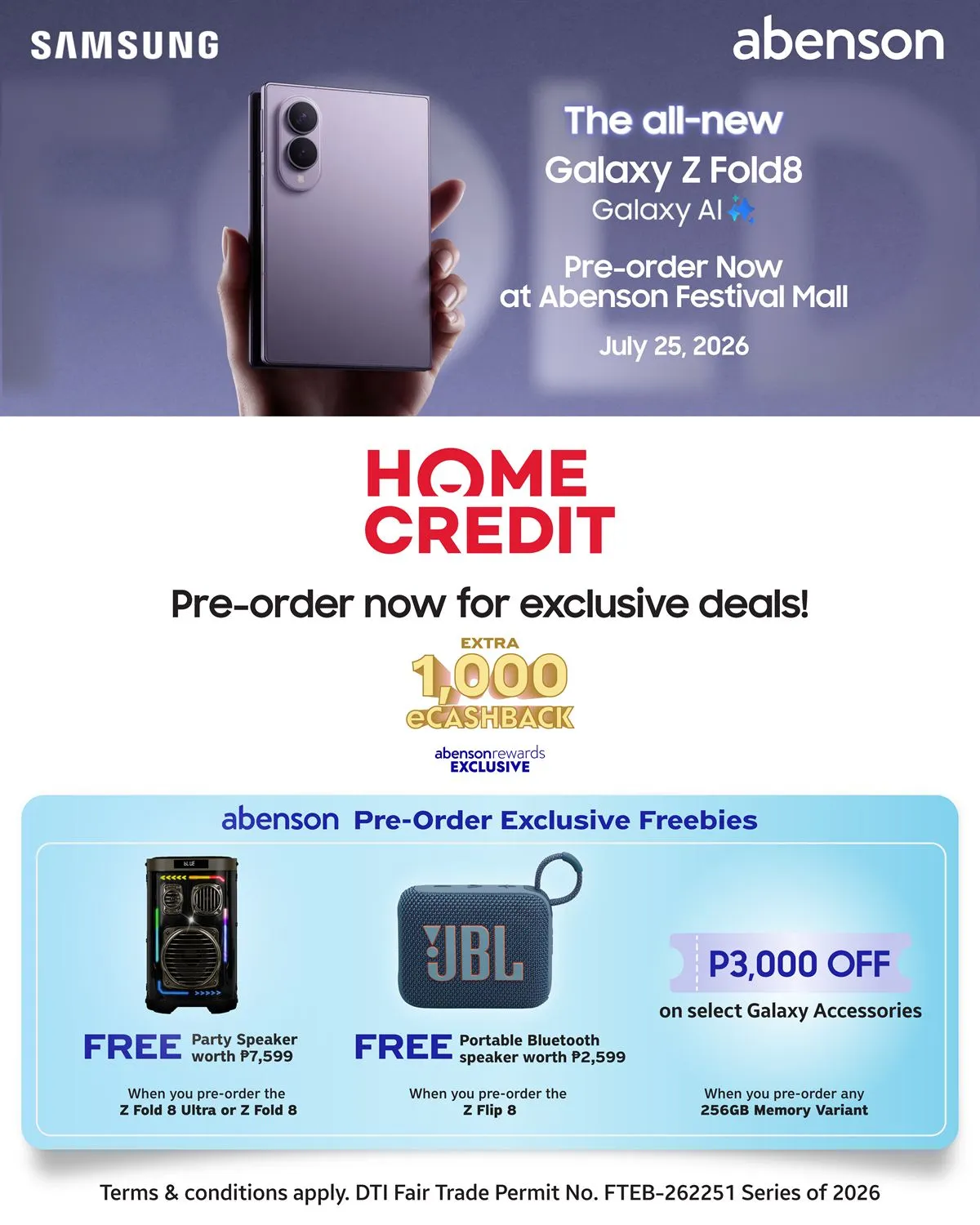 Samsung Galaxy Z Series Pre Order Abenson (3)
