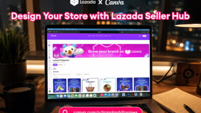 Lazada Philippines x Canva partnership 1