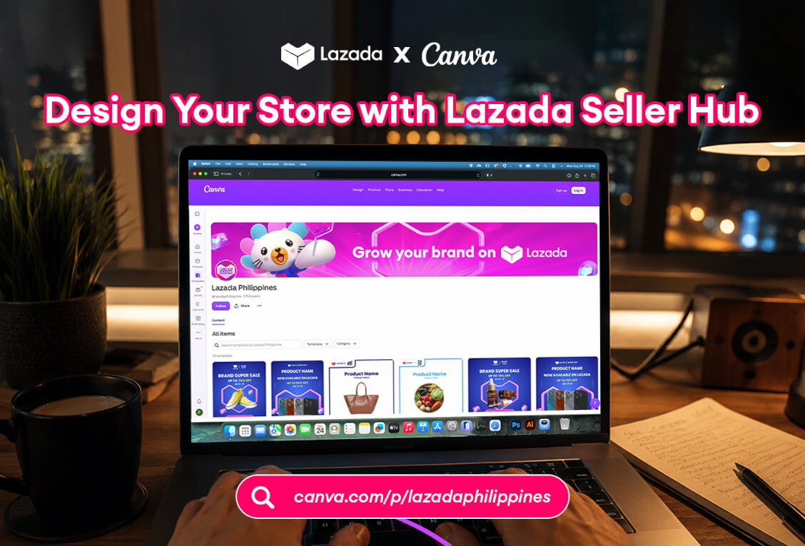 Lazada Philippines x Canva partnership 1