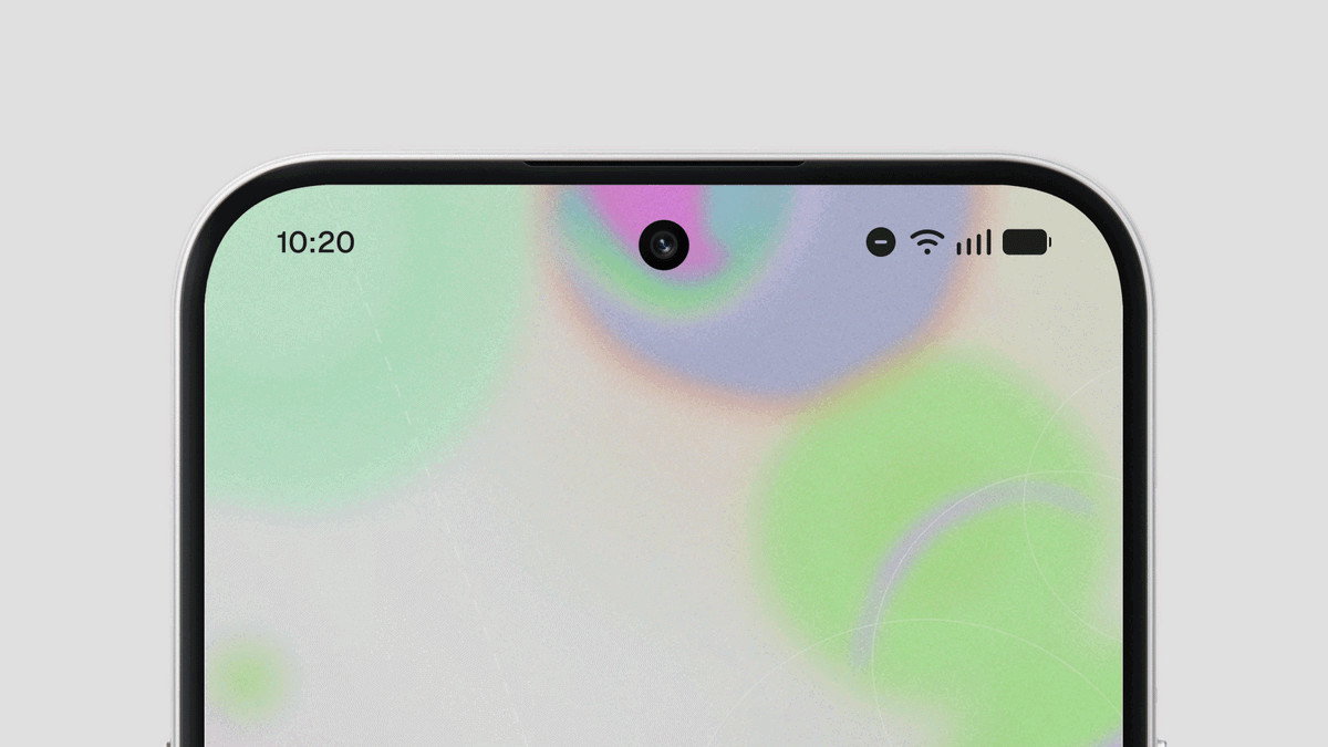 Nothing OS 5.0 announcement status bar