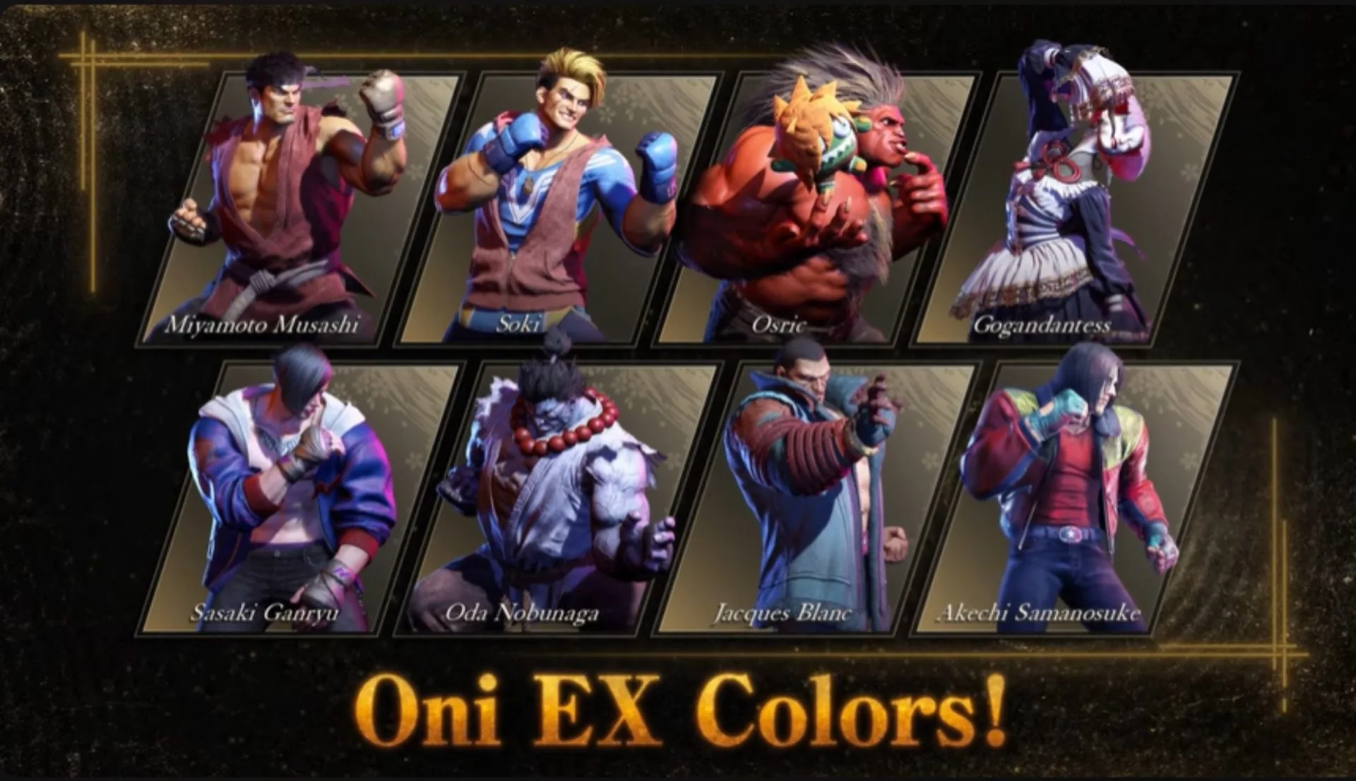Oni EX Colors