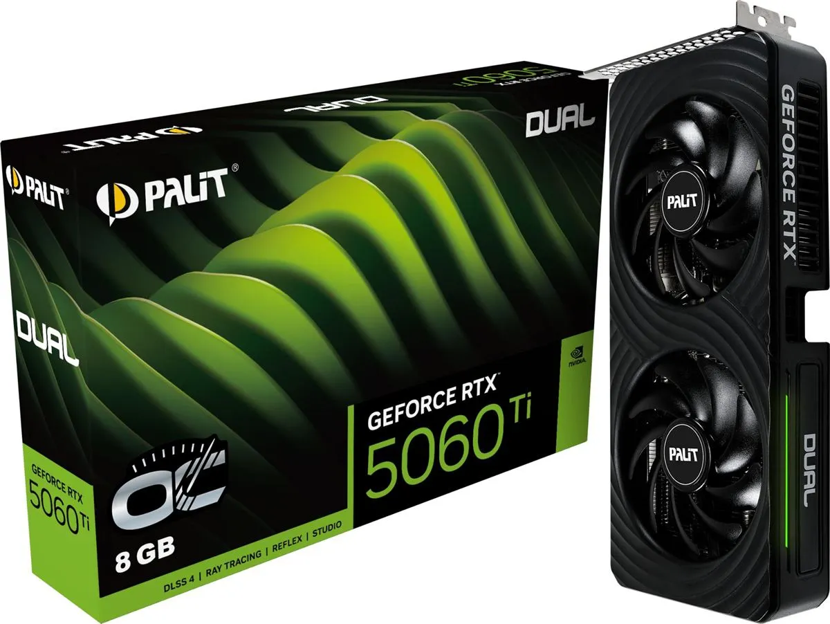 PALIT GeForce RTX 5060 Ti DUAL