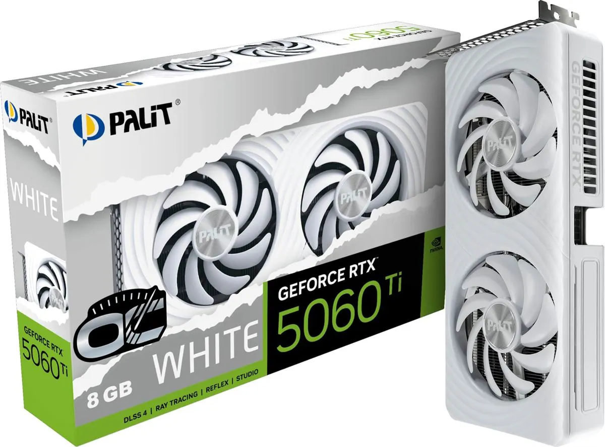 PALIT GeForce RTX 5060 Ti WHITE