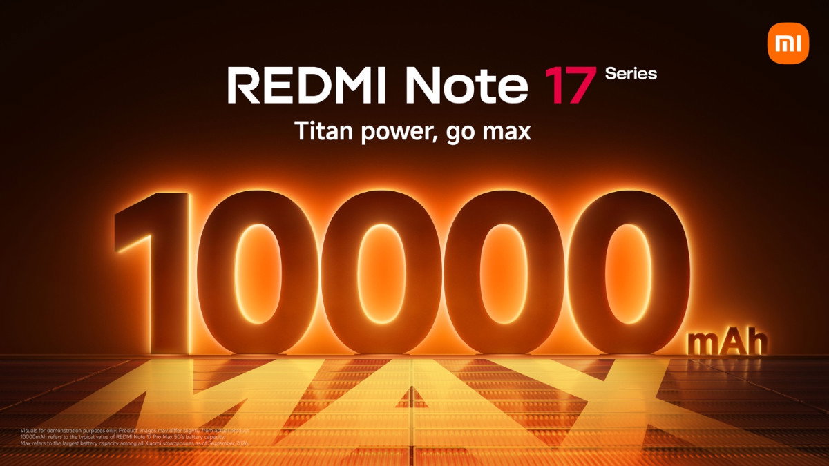 Redmi Note 17 Series pre heat PH Redmi Note 17 Series 10000mAh