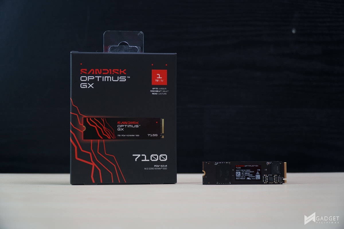 Sandisk Optimus GX 7100 1TB SSD Review Philippines