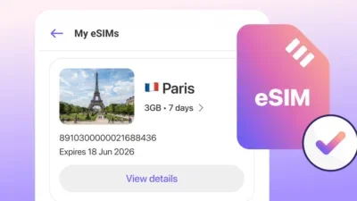 Viber in app eSIM 1