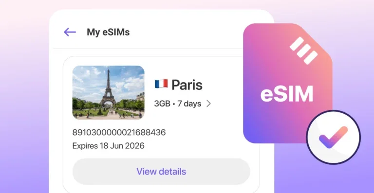 Viber in app eSIM 1