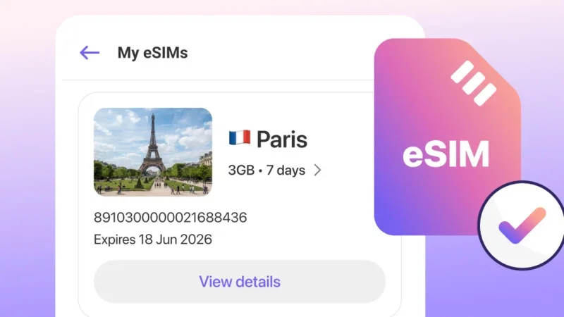 Viber in app eSIM 1