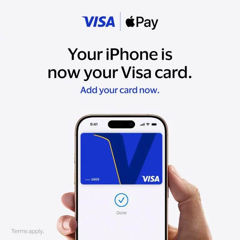 Visa Apple Pay 1
