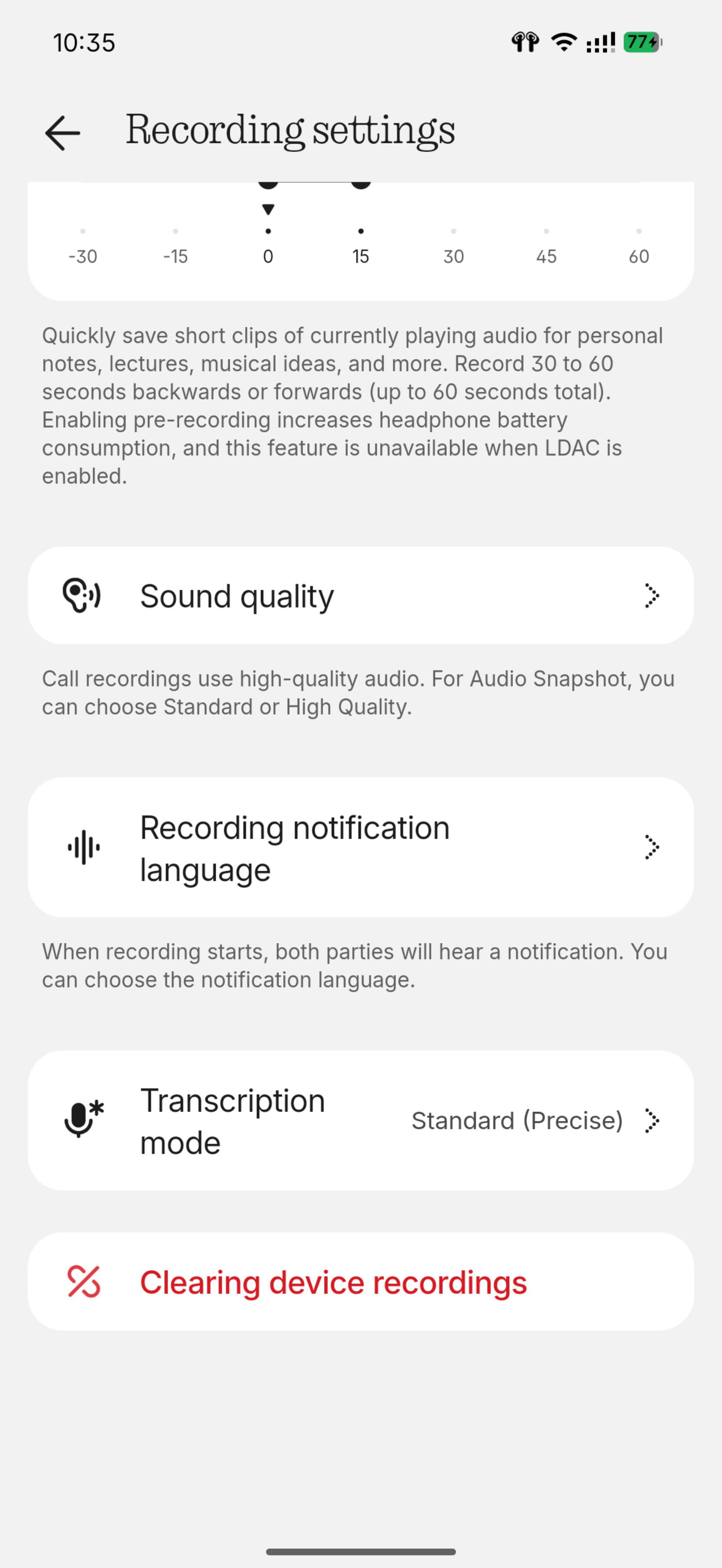 nothing ear 3a x app interface 16