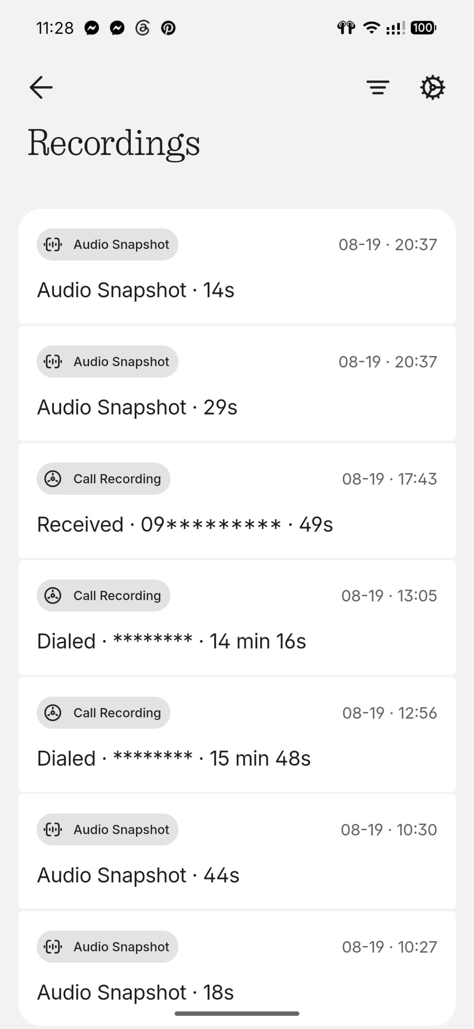 nothing ear 3a x app interface 22