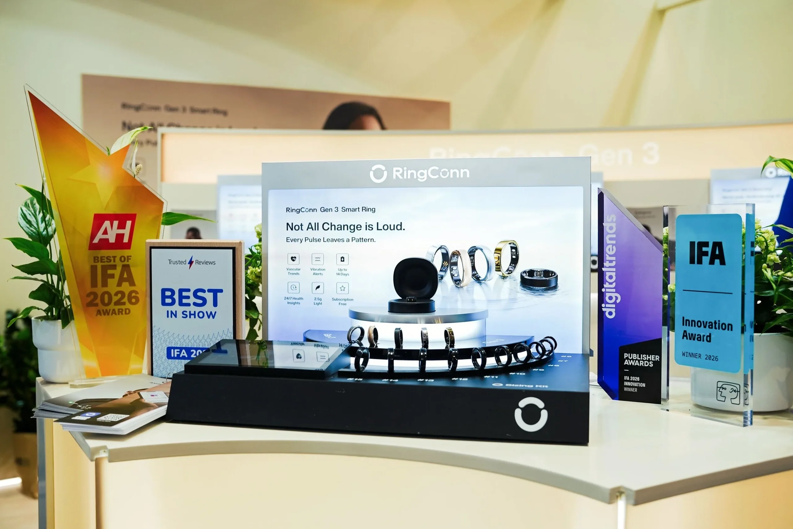 RingConn Gen 3 smart ring wins multiple awards at IFA 2026