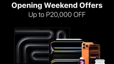 Beyond the Box Robinsons Gapan Opening Weekend deals on Apple products