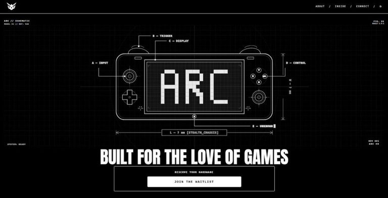 ARC X1 handheld