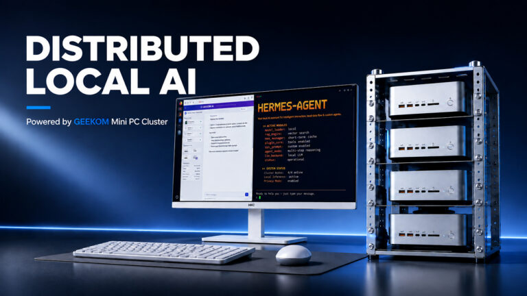 Geekom A9 Mega Mini PC Cluster
