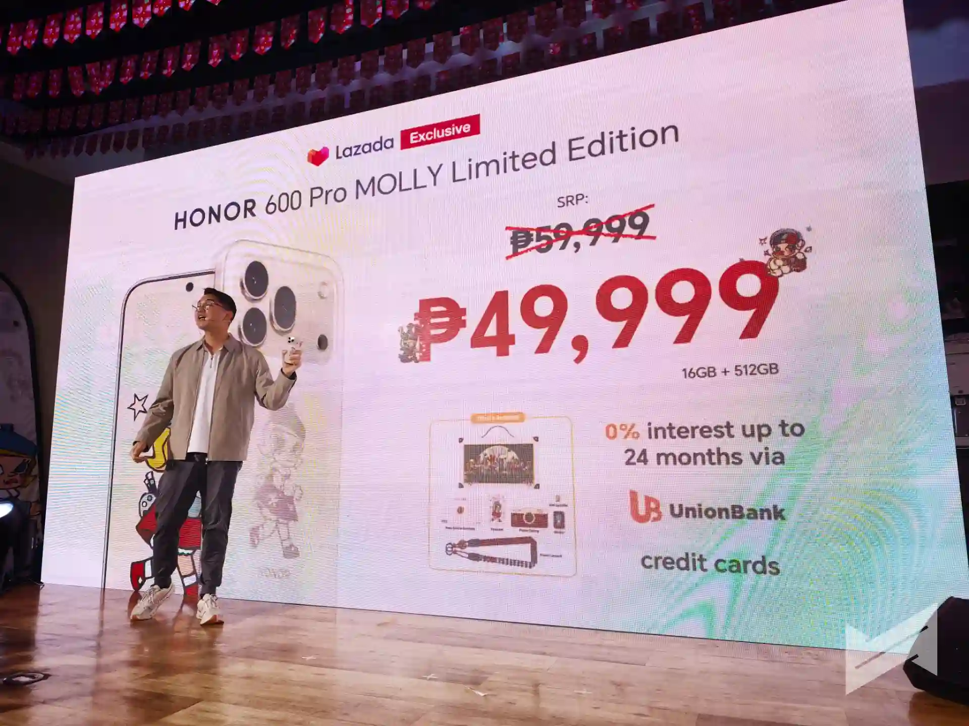HONOR 600 Pro MOLLY Limited Edition Philippines (301)
