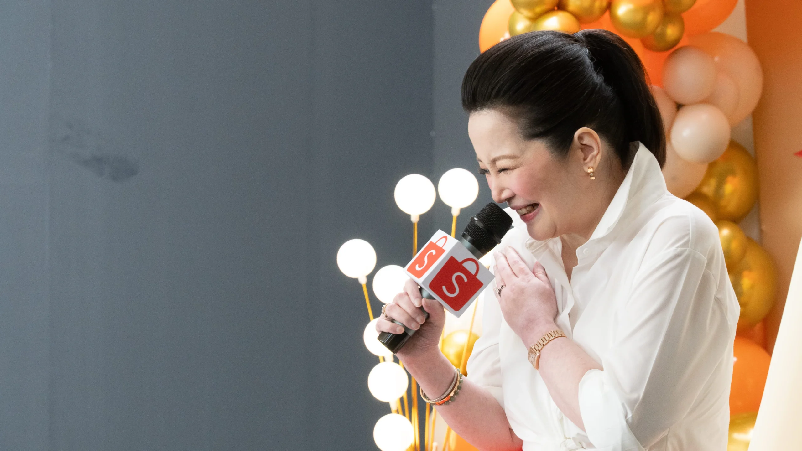 Kris Aquino in another scene from the Shopee campaign video