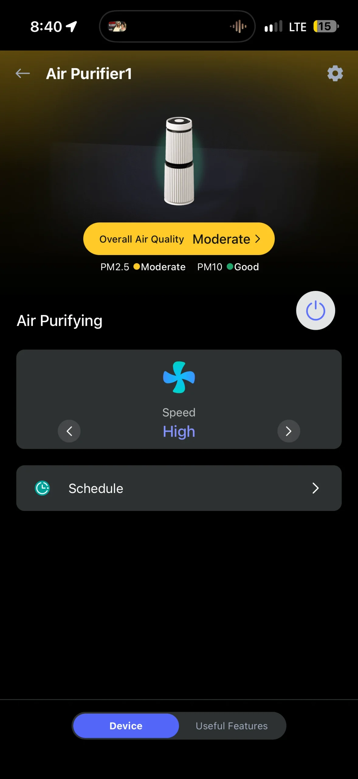 LG PuriCare AeroMini Review UII 4