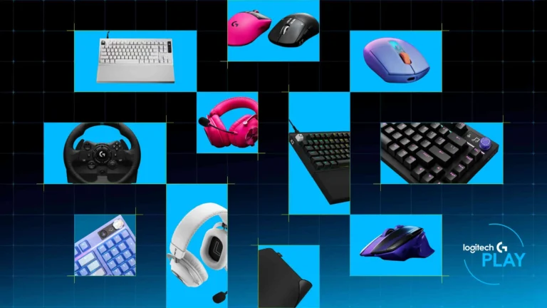 Logitech G PLAY 2026 main key visual with the new Logitech G lineup