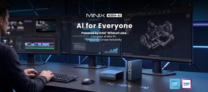 MINIX N304 AI Mini PC Intel Wildcat lake 1